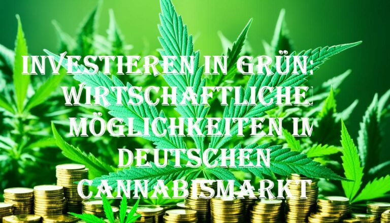Deutschen Cannabismarkt