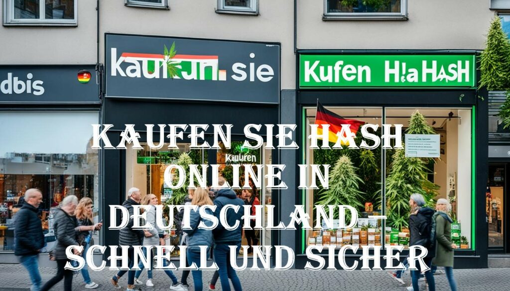 Kaufen Sie online in Dresden mit Hash online.