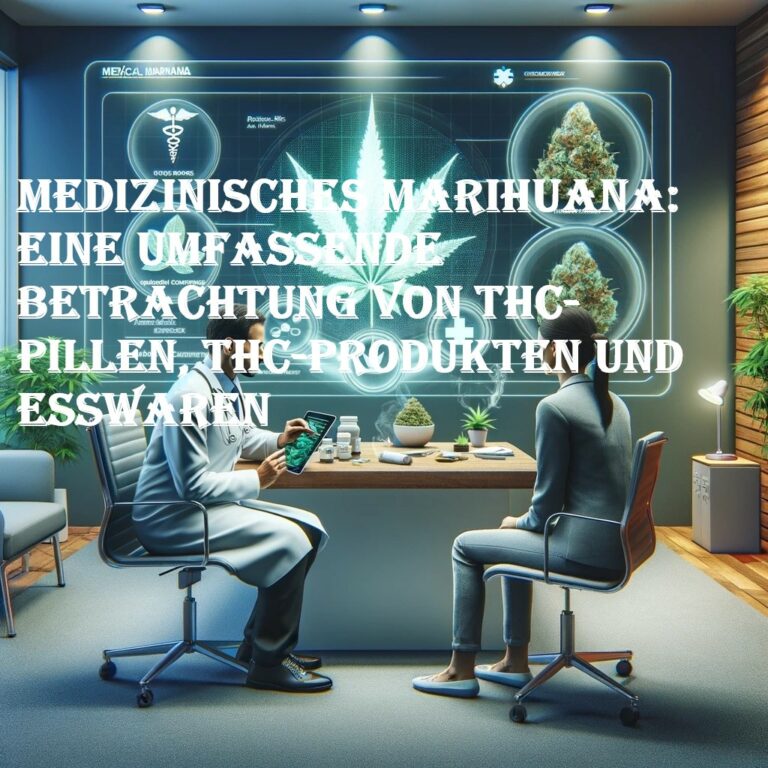 Medizinisches Marihuana: ein natürliches Heilmittel für verschiedene Gesundheitszustände, das von Ärzten zu therapeutischen Zwecken verschrieben wird.